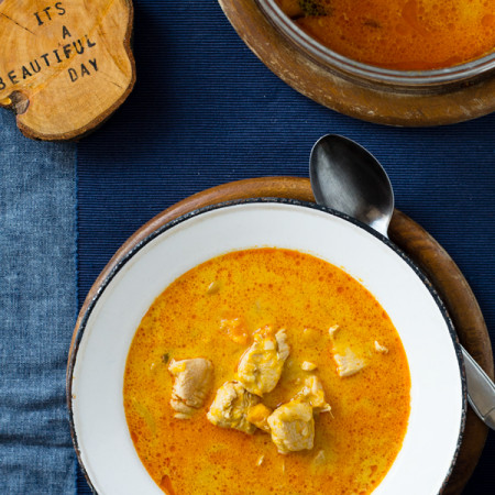 Zupa dyniowa z curry. I o tym jak uprawiać dynię.